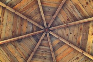 vintage wood ceiling roof